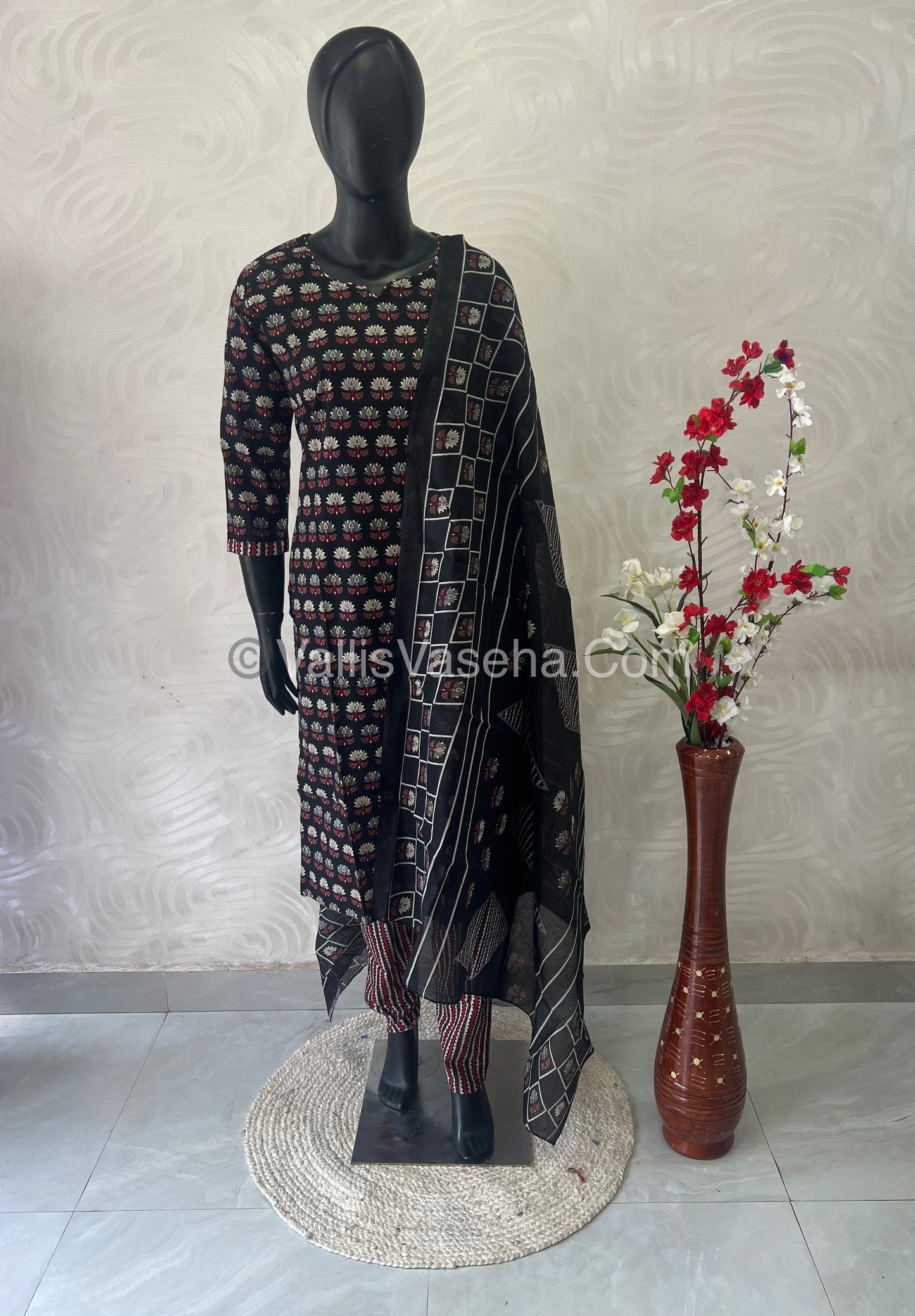 Ready Made - Salwar, Kameez & Duppatta(3pc) - Printed - VVRBS005