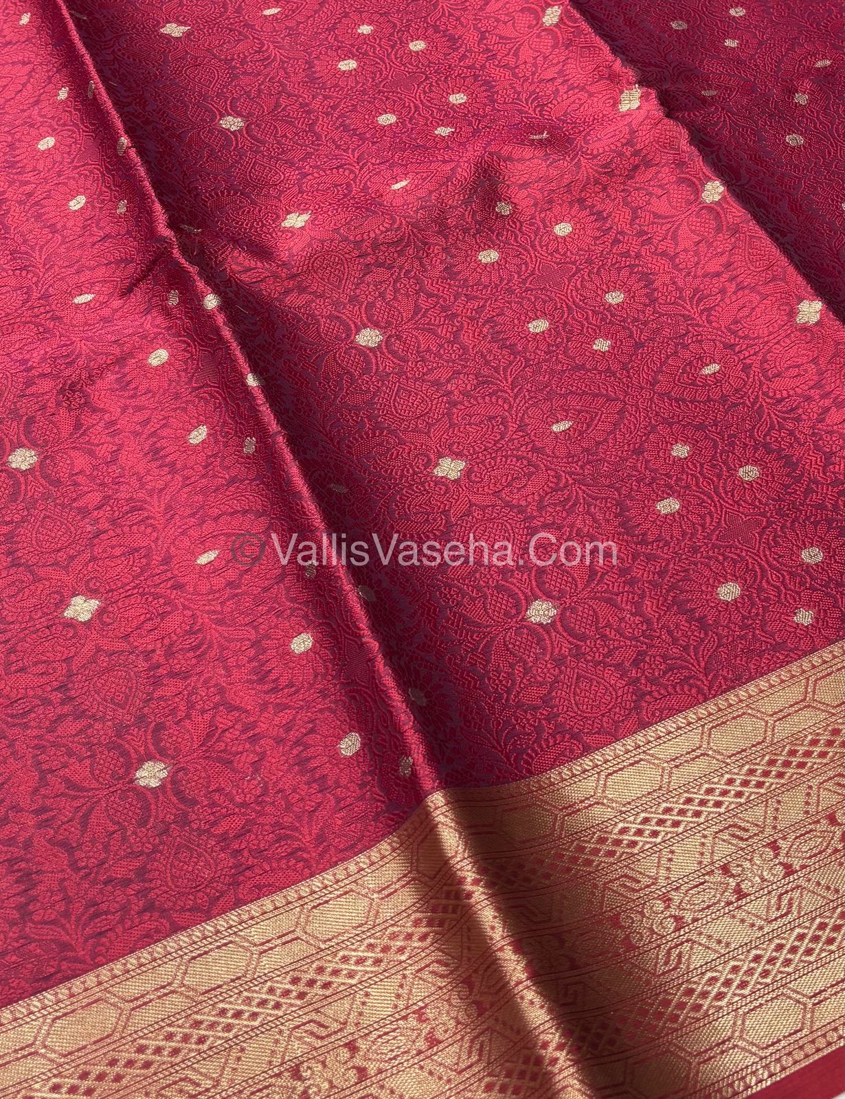 30% less - Offer Saree - Muslin Silk Saree - VVDS002