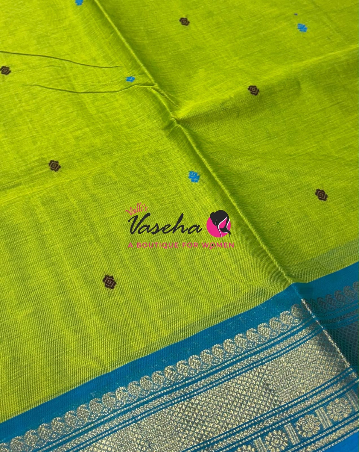 Chettinadu Cotton Saree - VVCCS003