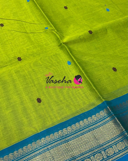 Chettinadu Cotton Saree - VVCCS003