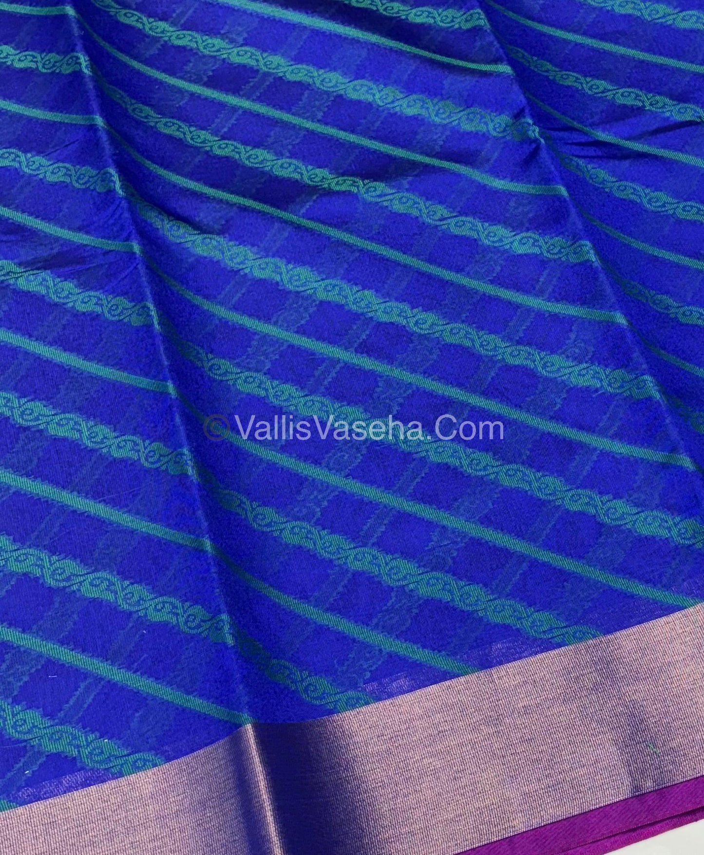 Banarasi - Kora Tanchoi - Semi Soft Silk Saree - VVKTS001