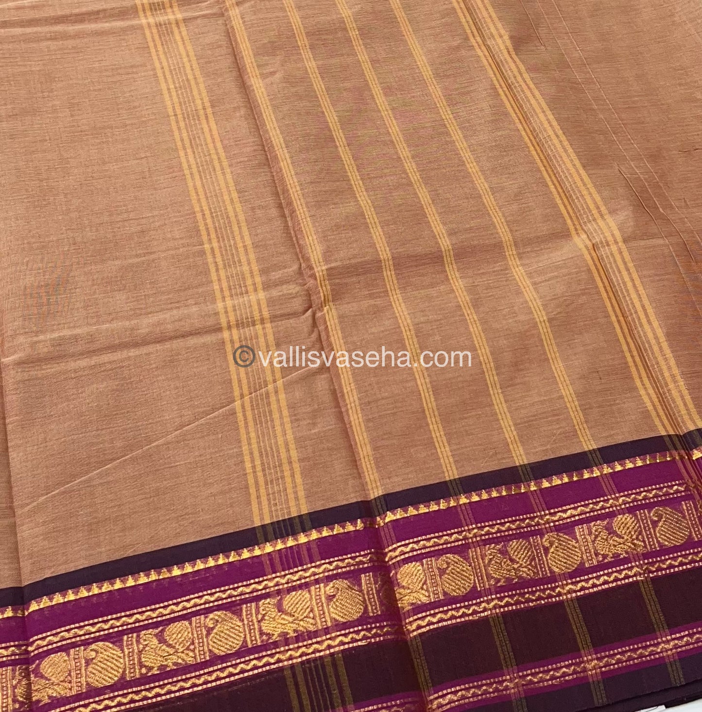 Kanchi Cotton Saree - VVKCS009