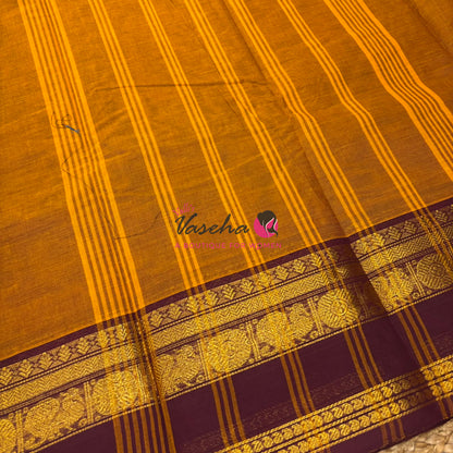 Kanchi Cotton Saree - VVKCS019