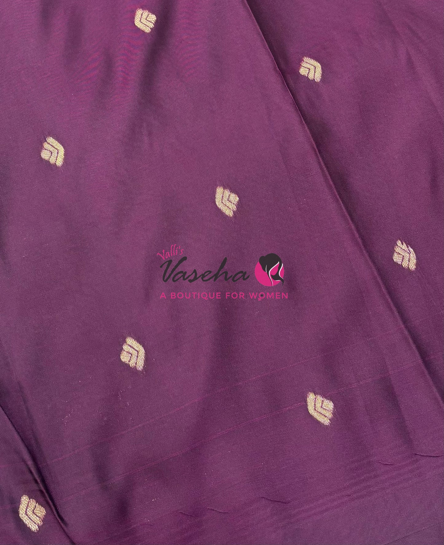 Semi Soft Silk - Onion Pink With ￼Purple - VVSSS035