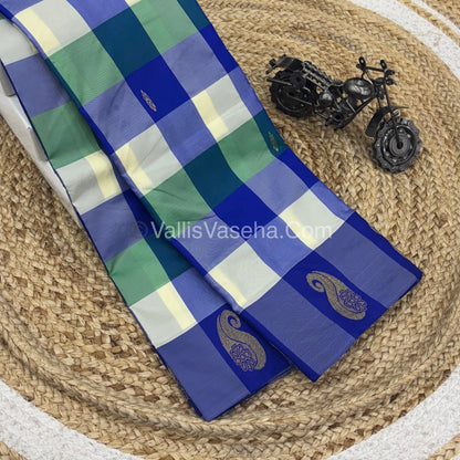 Pazhum Palamum checks - Semi Silk Sarees - VVSSS003