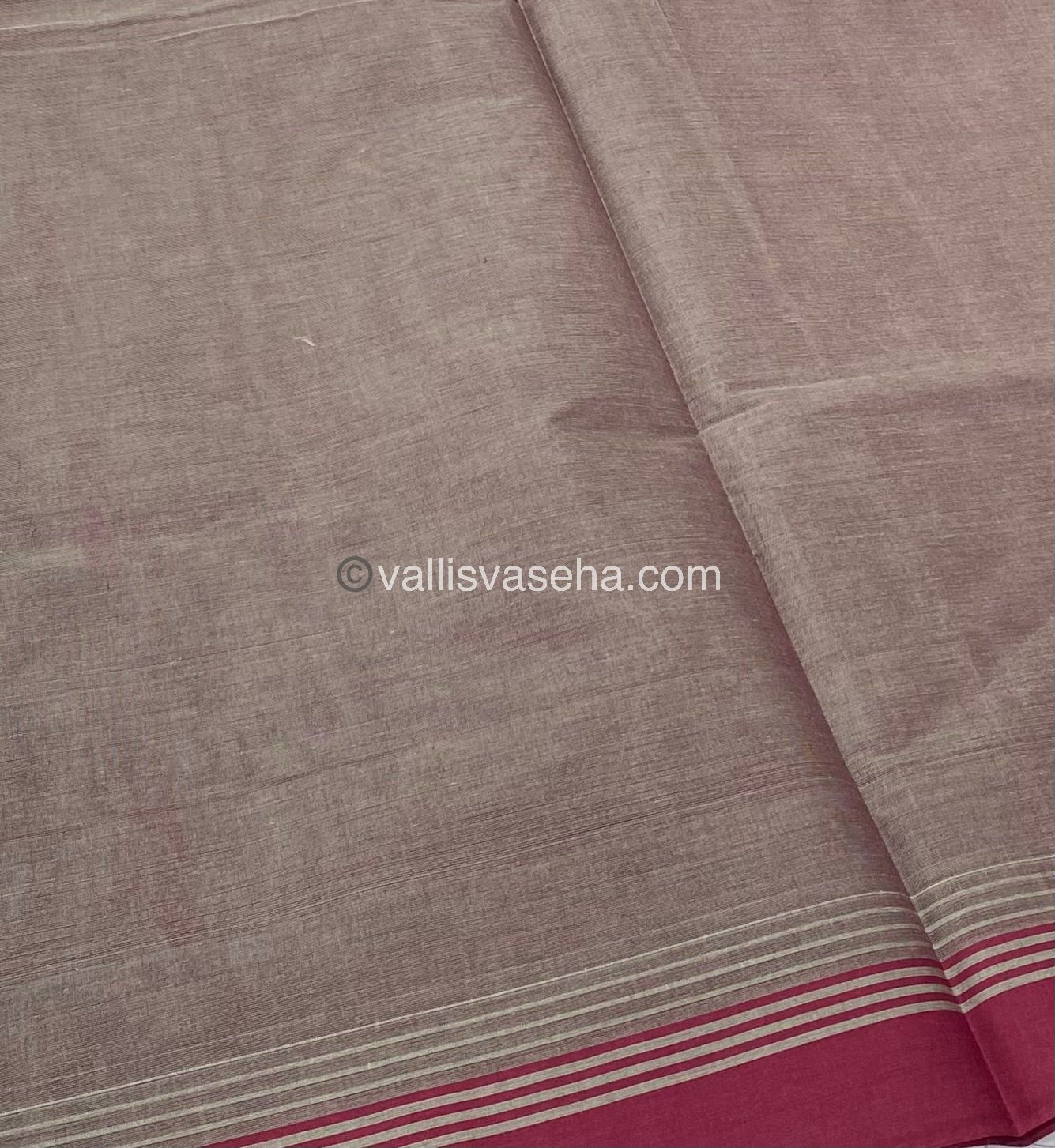 Handloom South Cotton Saree - VVSCS001