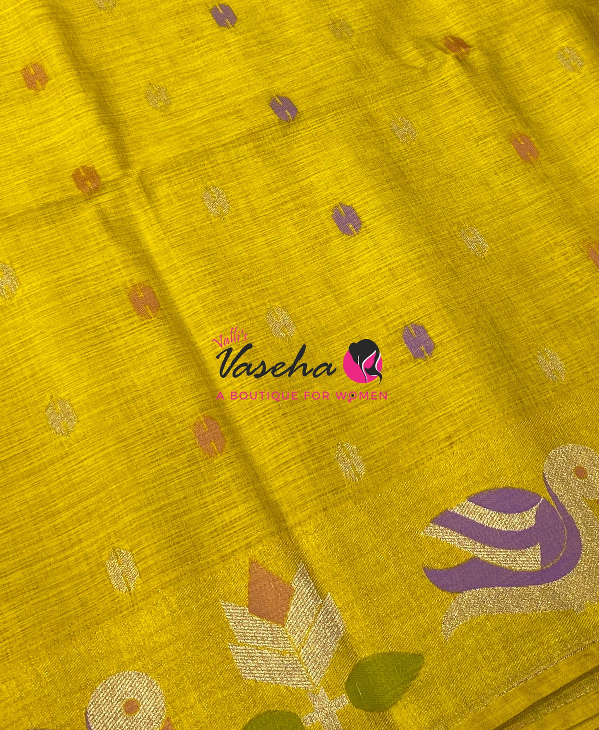 Banarasi - Heritage Meenakari Silk - Yellow Shade - VVBHS014