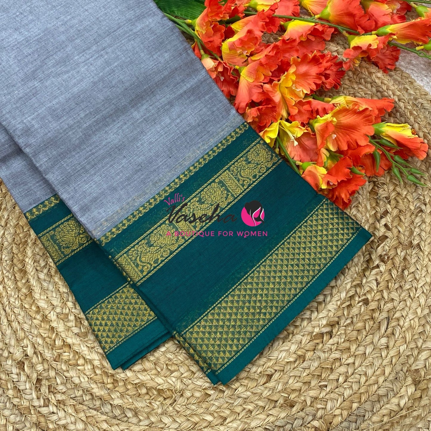 Kanchi Cotton Saree - VVKCS032