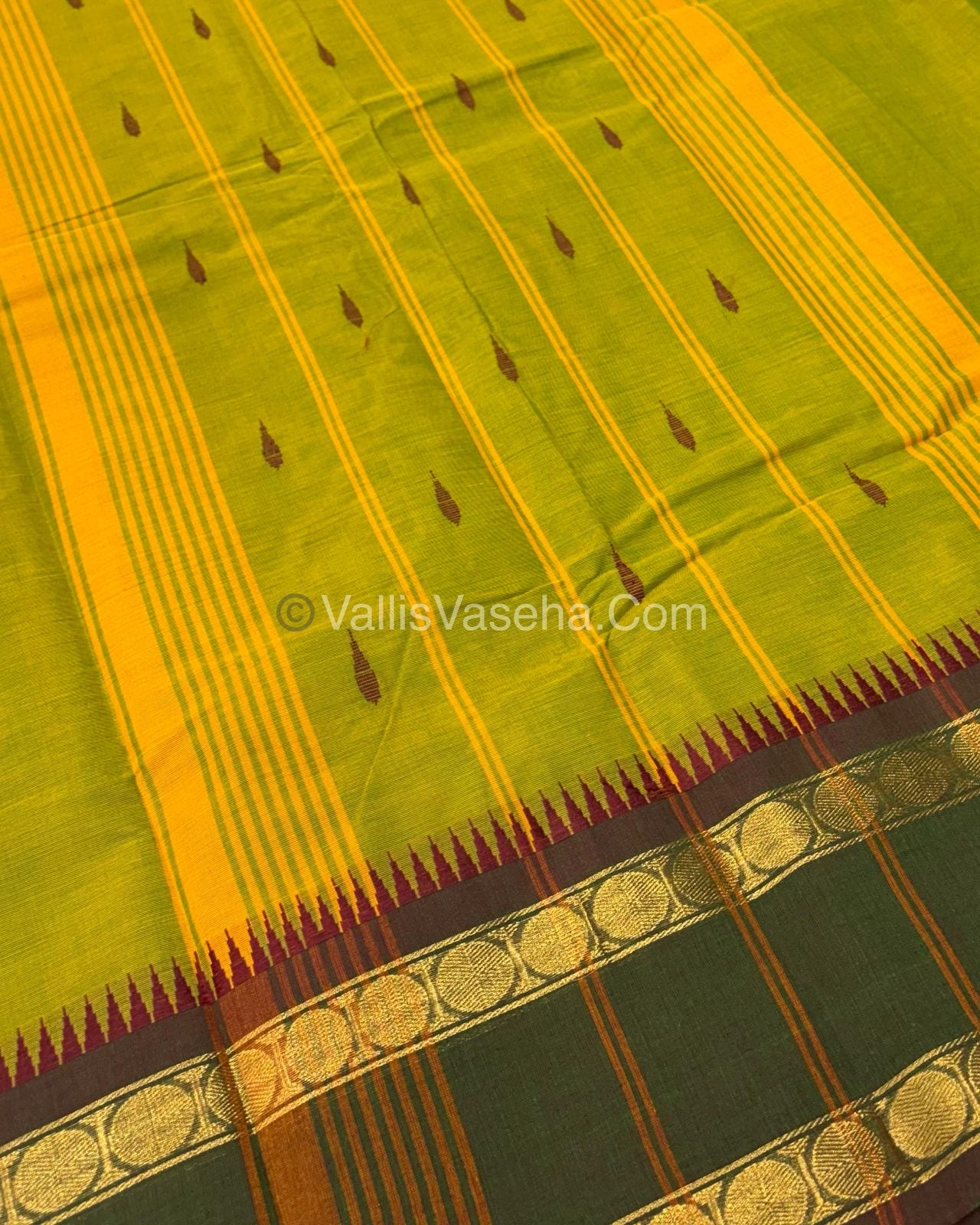 Kanchi Cotton Saree - VVKCS017