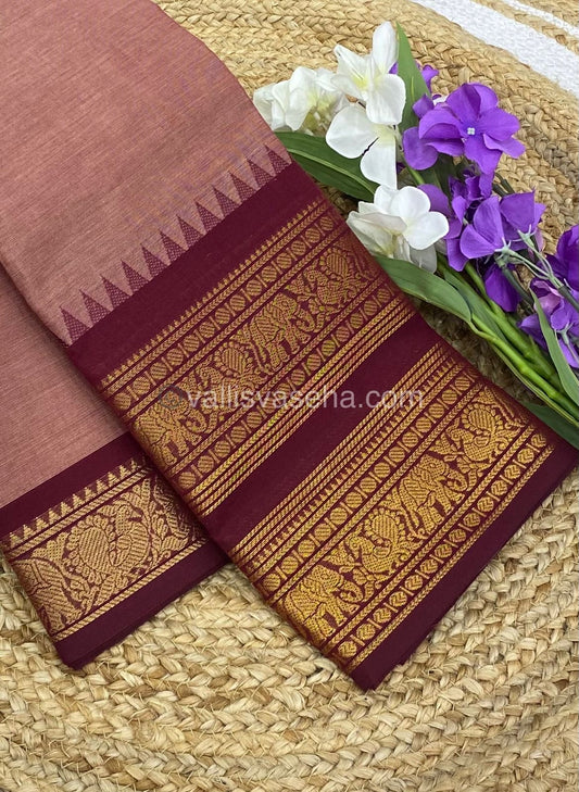 Kanchi Cotton Saree - VVKCS007