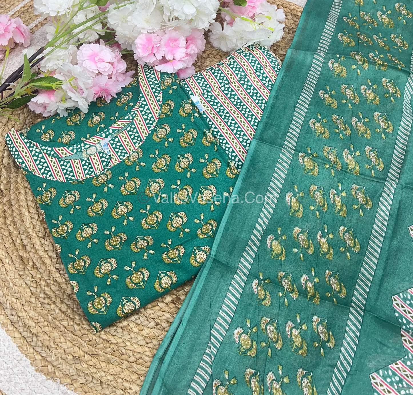Ready Made - Salwar, Kameez & Duppatta(3pc) - Printed - VVRBS005