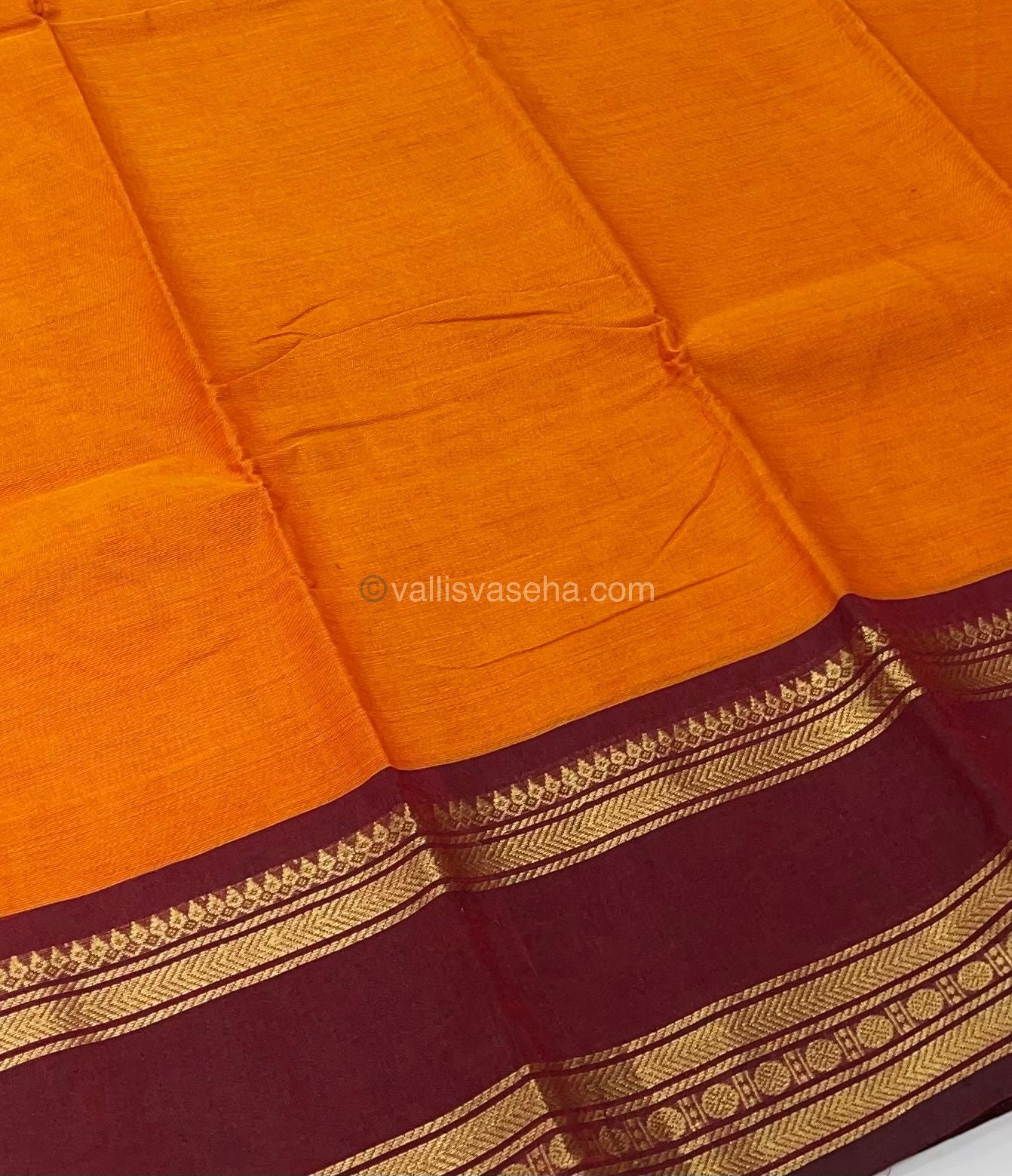 Kanchi Cotton Saree - VVKCS006