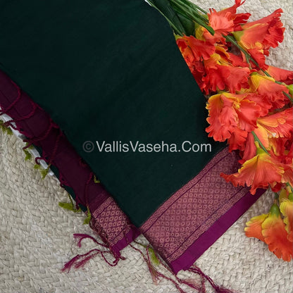 Dhaka Cotton Saree - VVDCS002