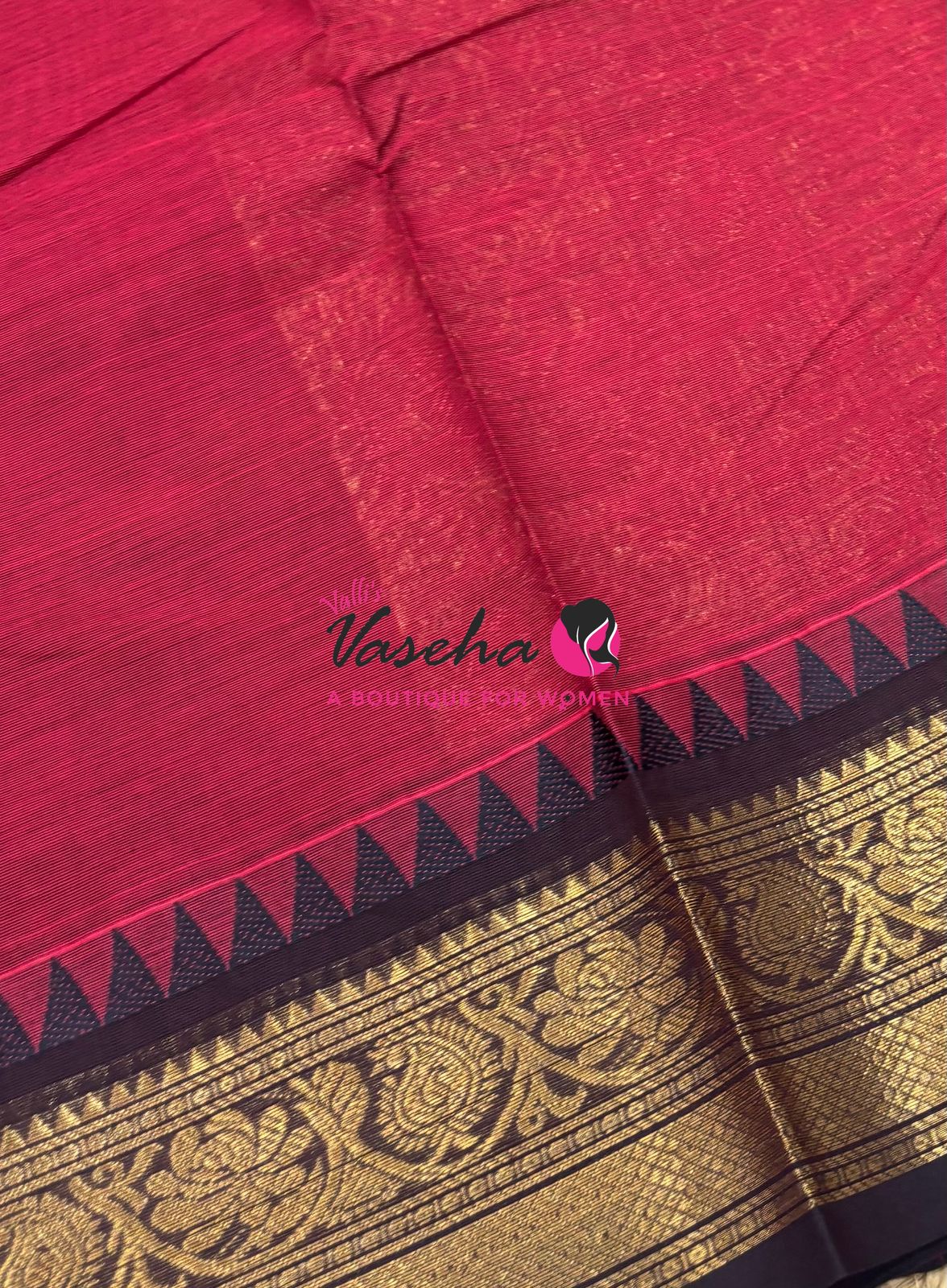 Kanchi Cotton Saree - VVKCS026