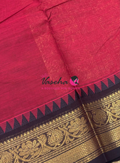 Kanchi Cotton Saree - VVKCS026