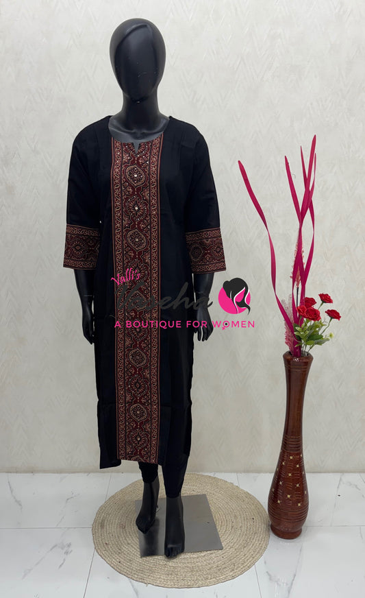 Ready Made -  Kurti - Straight Cut - VVRK002