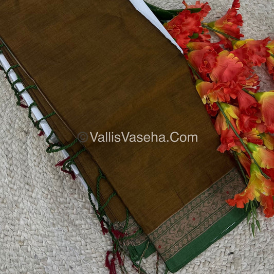 Dhaka Cotton Saree - VVDCS002