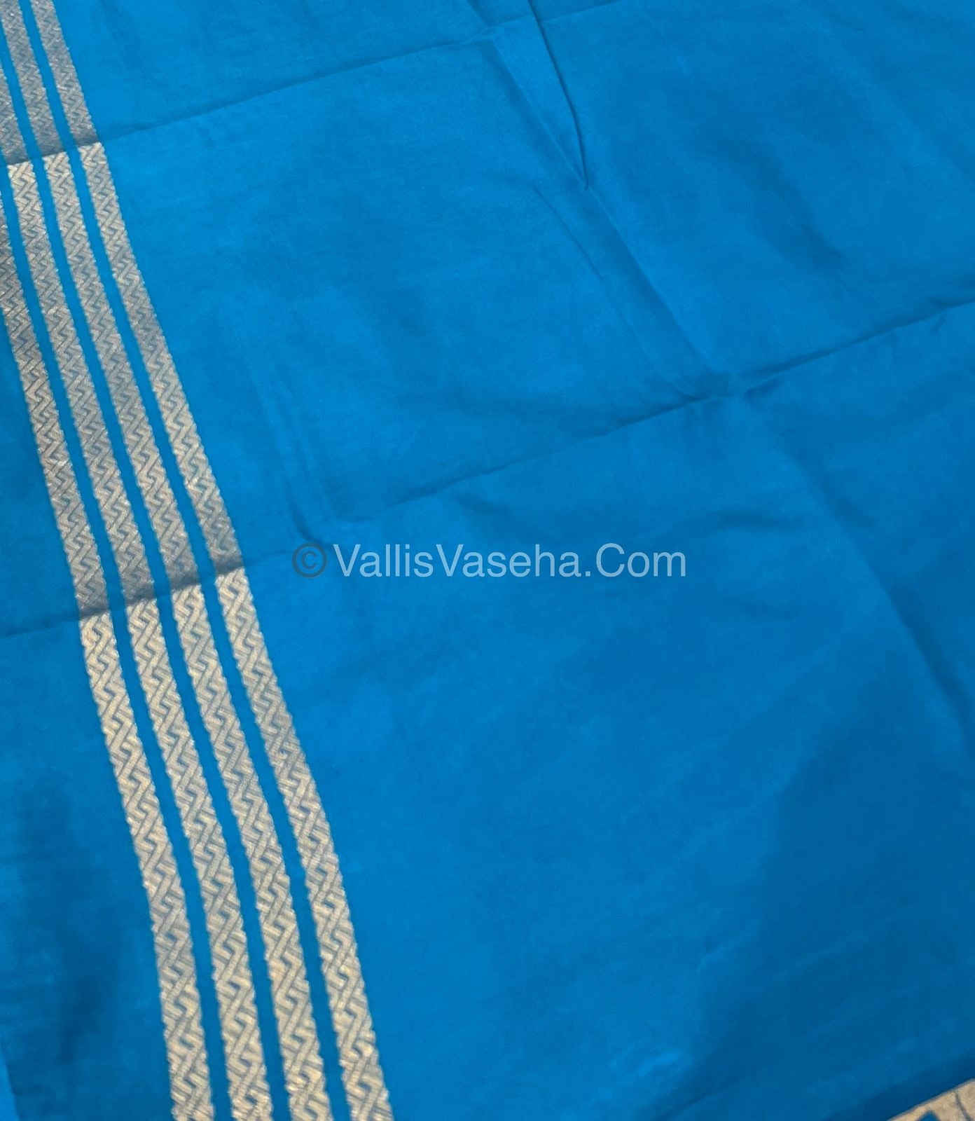 Mulberry Semi Silk - Ramar Blue Shade - VVMSS003