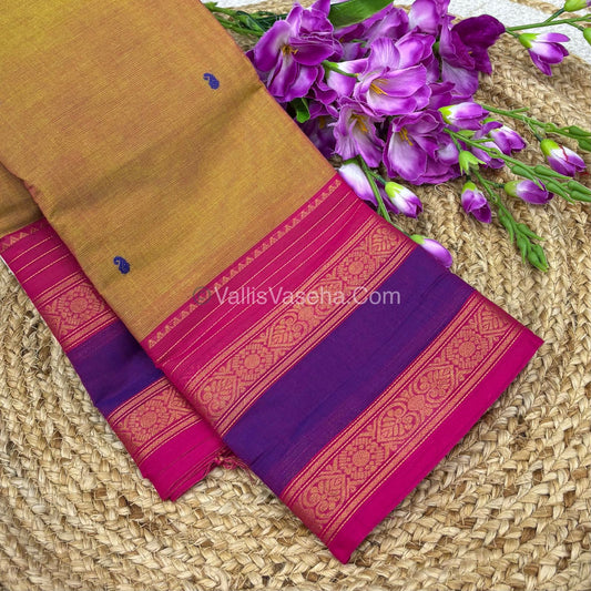 Kanchi Cotton Saree - VVKCS017