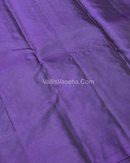 Half Mix - Pure Soft Silk Saree - VVPSS054