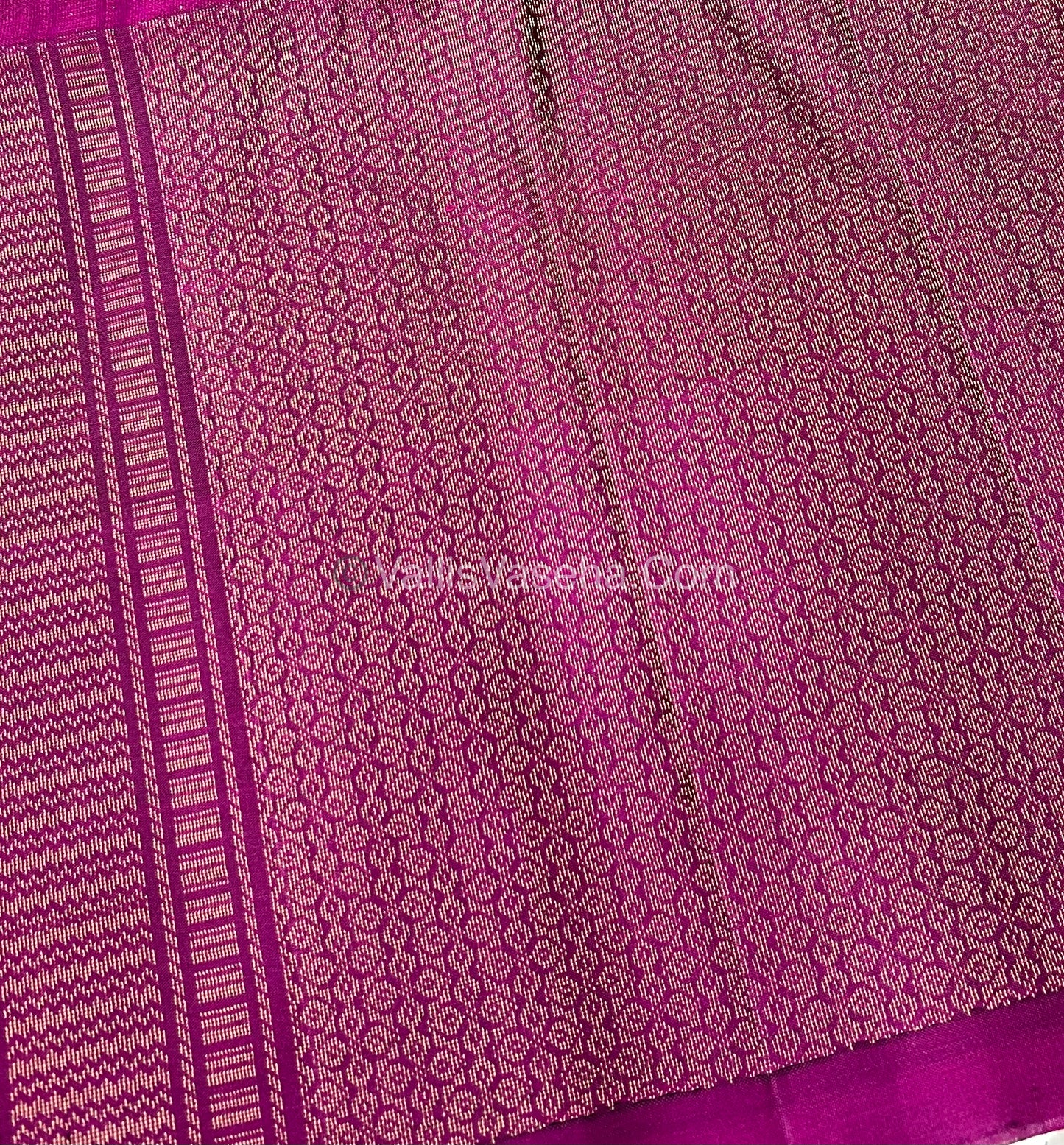 Pure Soft Silk Saree - Green With Pink Shade - VVPSS063