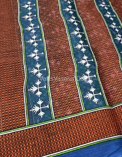 Pure Cotton Voile Saree | VVPVS001