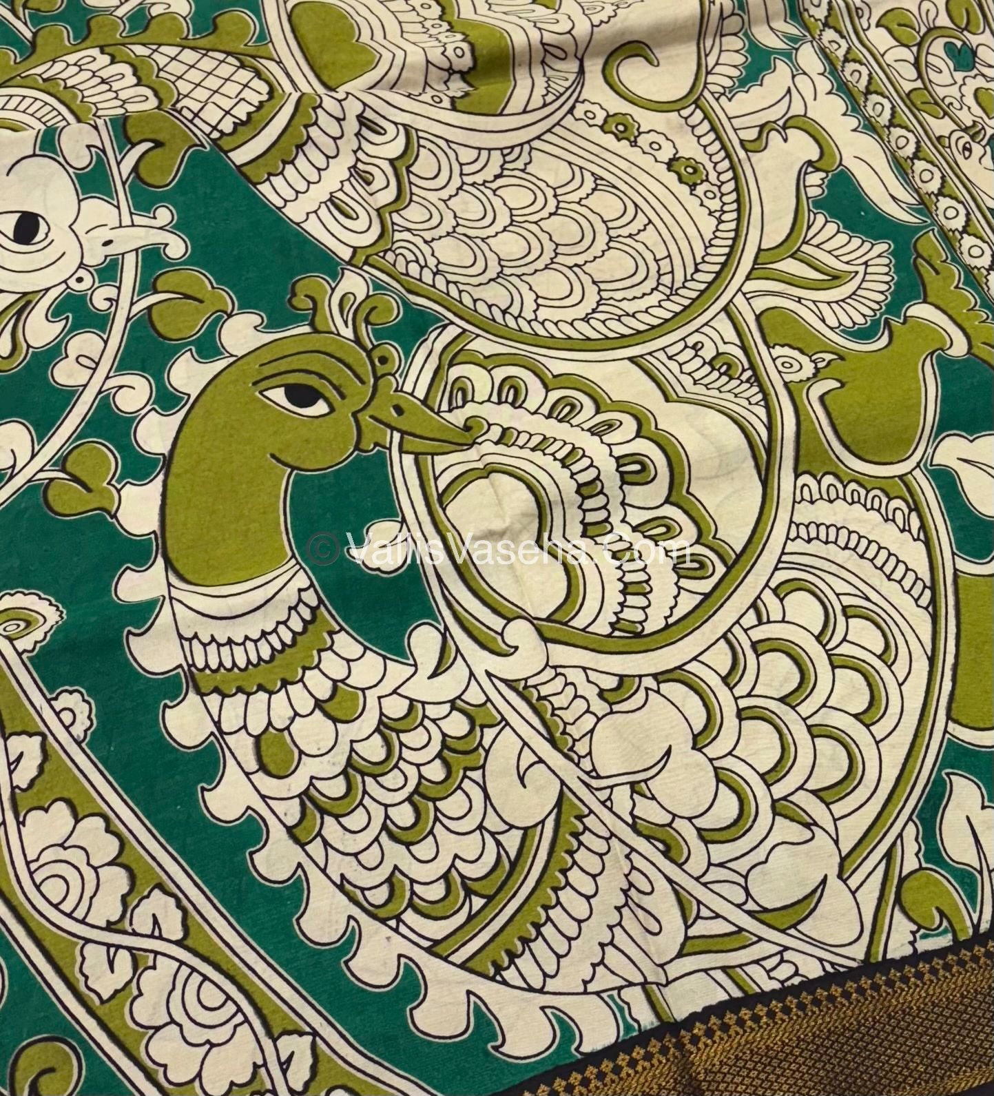 Chennur Silk | Kalamkari Prints | VVCKS006