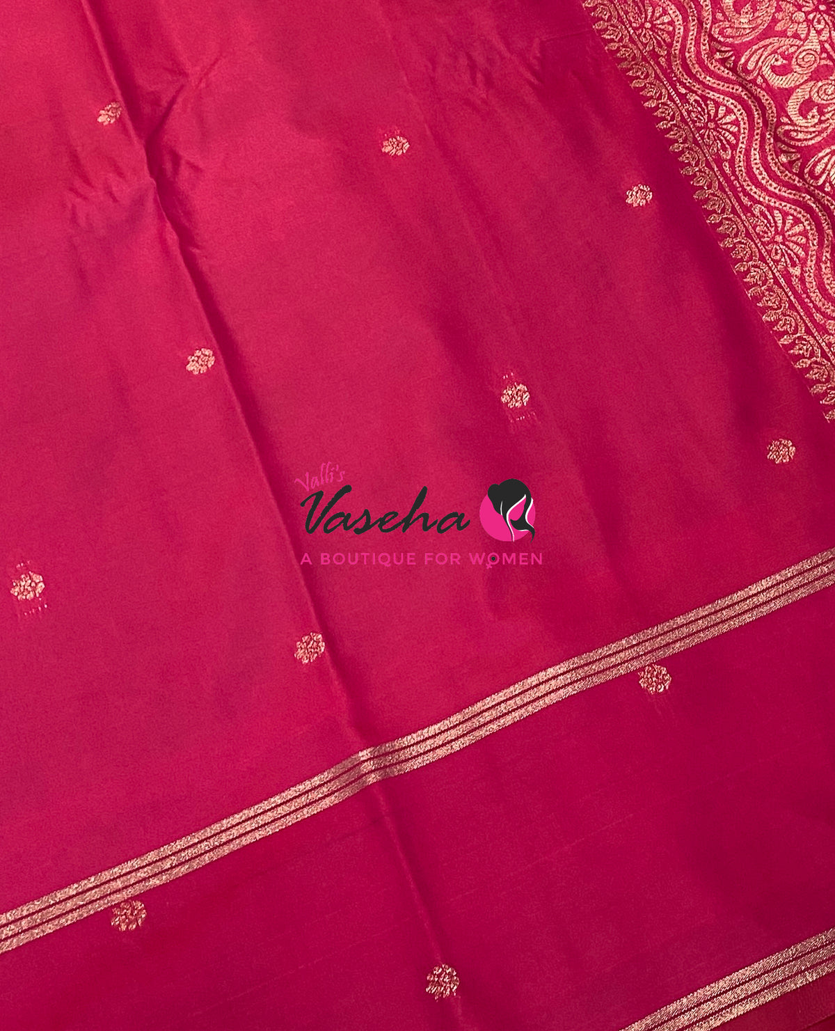 Semi Soft Silk  - Pink Shade - VVSSS043