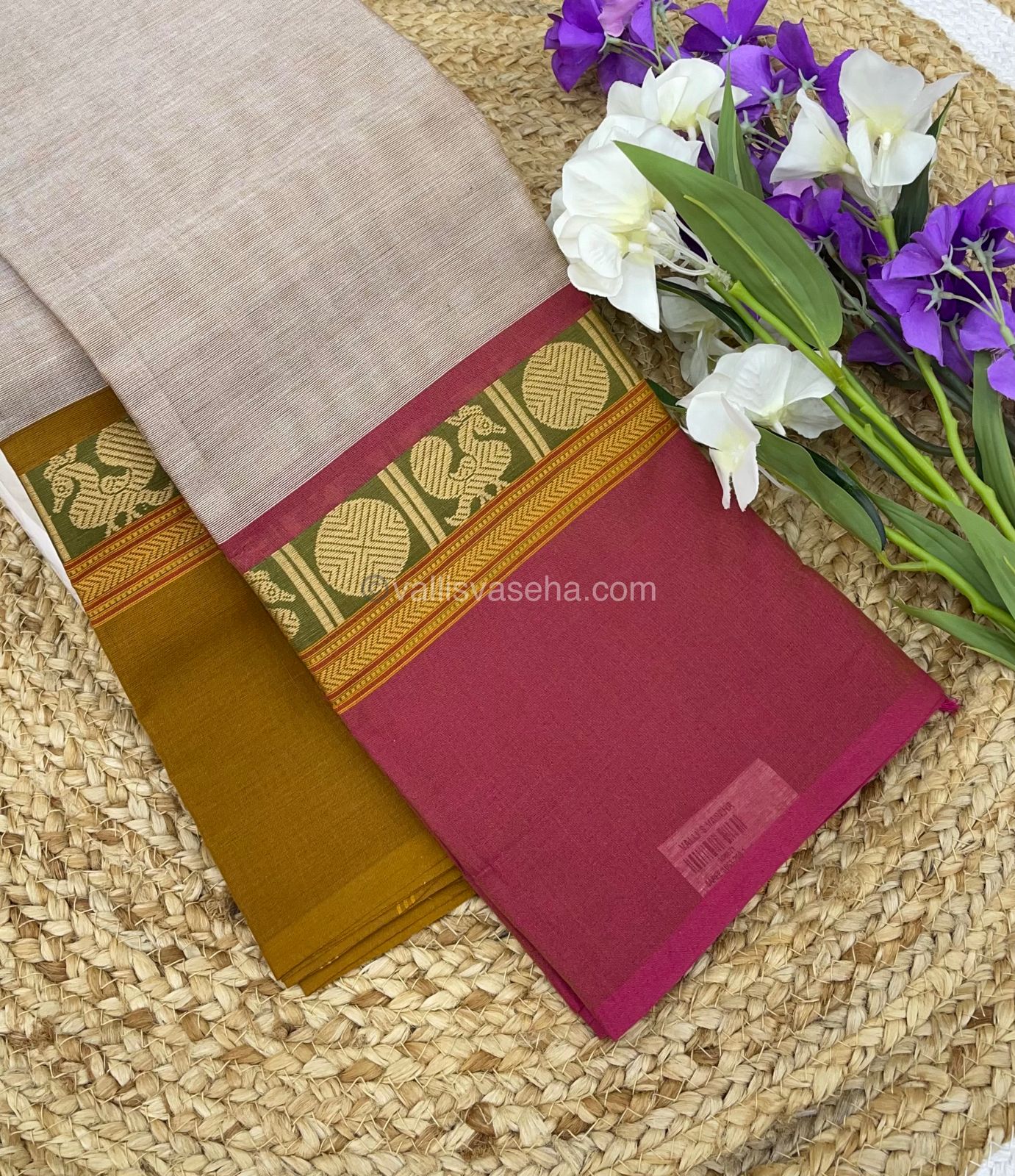 Kanchi Cotton Saree - VVKCS005