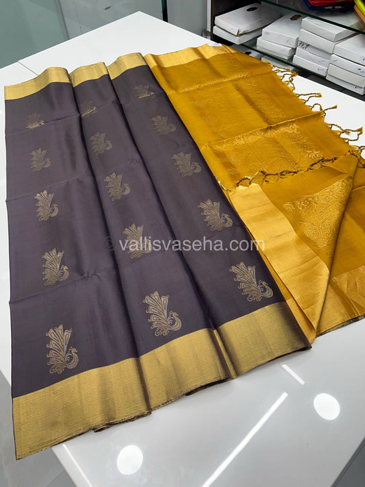 M Pure Soft Silk Saree | VVPSS016