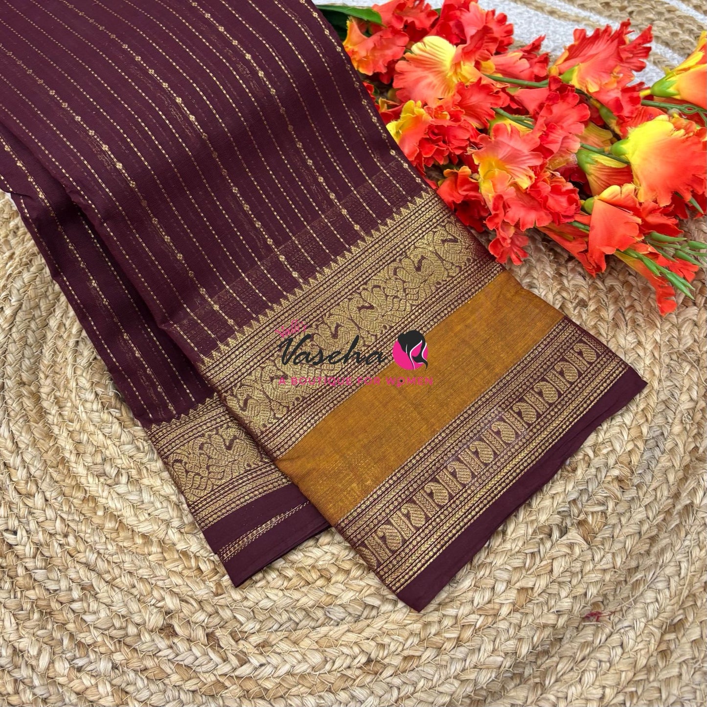 Kanchi Cotton Saree - VVKCS022