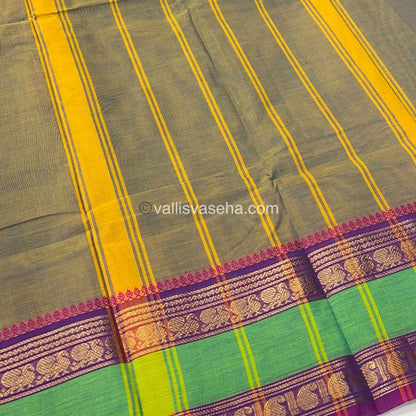 Kanchi Cotton Saree - VVKCS009