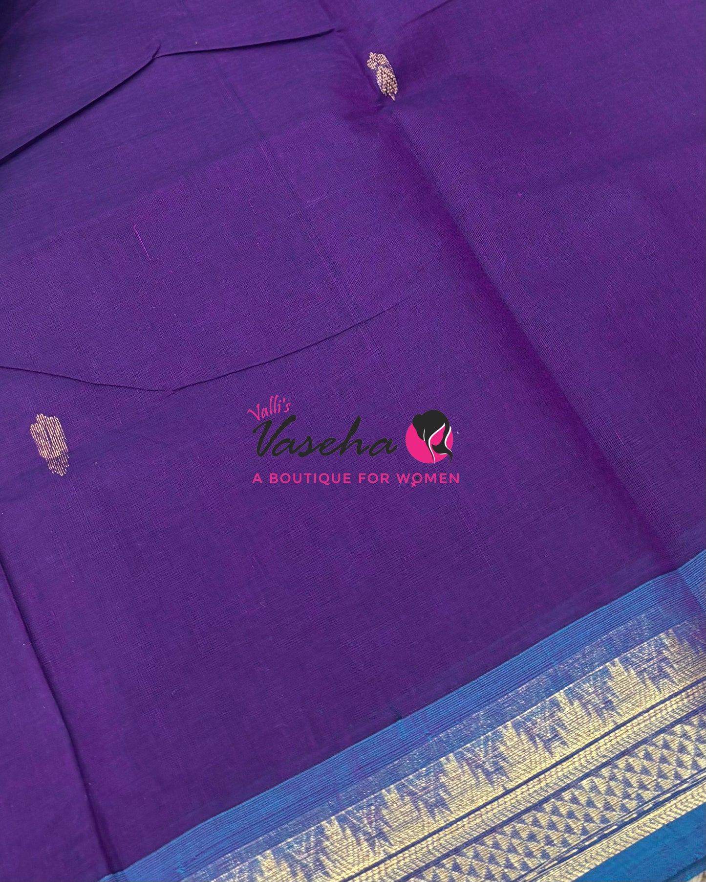 Kanchi Cotton Saree - VVKCS027