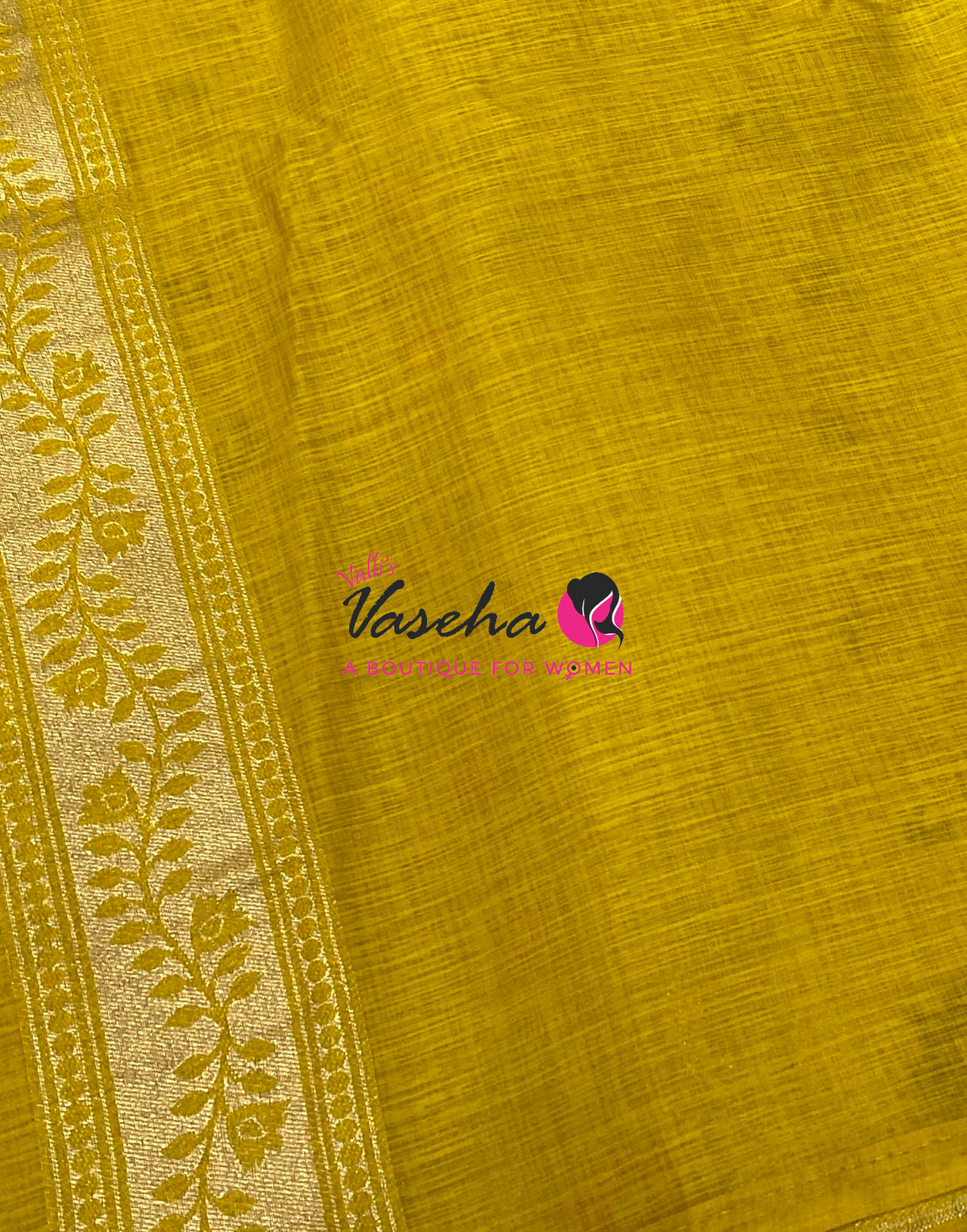 Banarasi - Heritage Meenakari Silk - Yellow Shade - VVBHS012