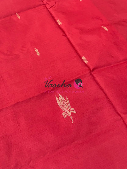 Vazhai Pattu Saree / Banana Pith - With Blouse - VVVPS002