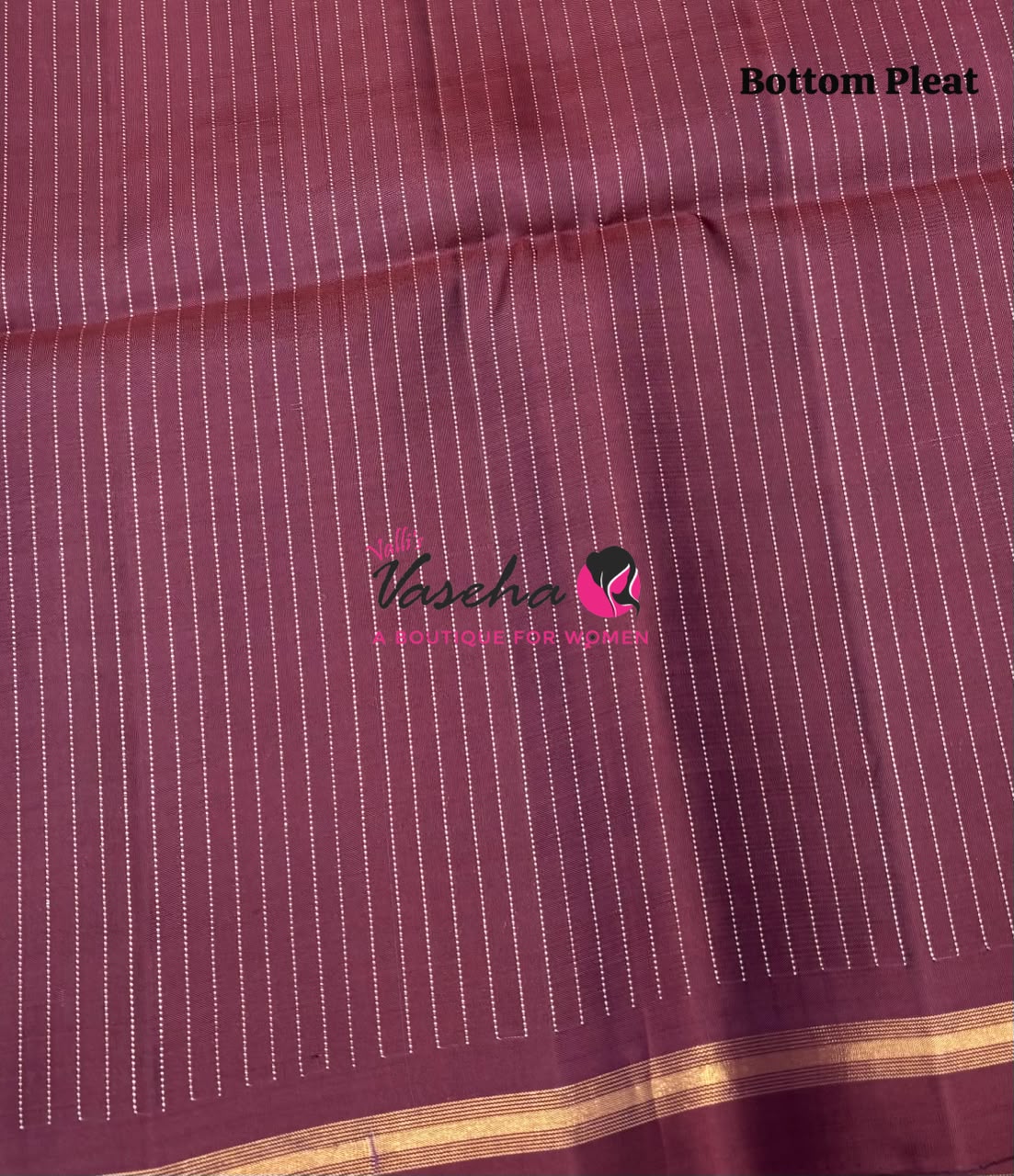 Pure Soft Silk Saree - Partly Pallu -  Half & Half Saree - VVPSS142