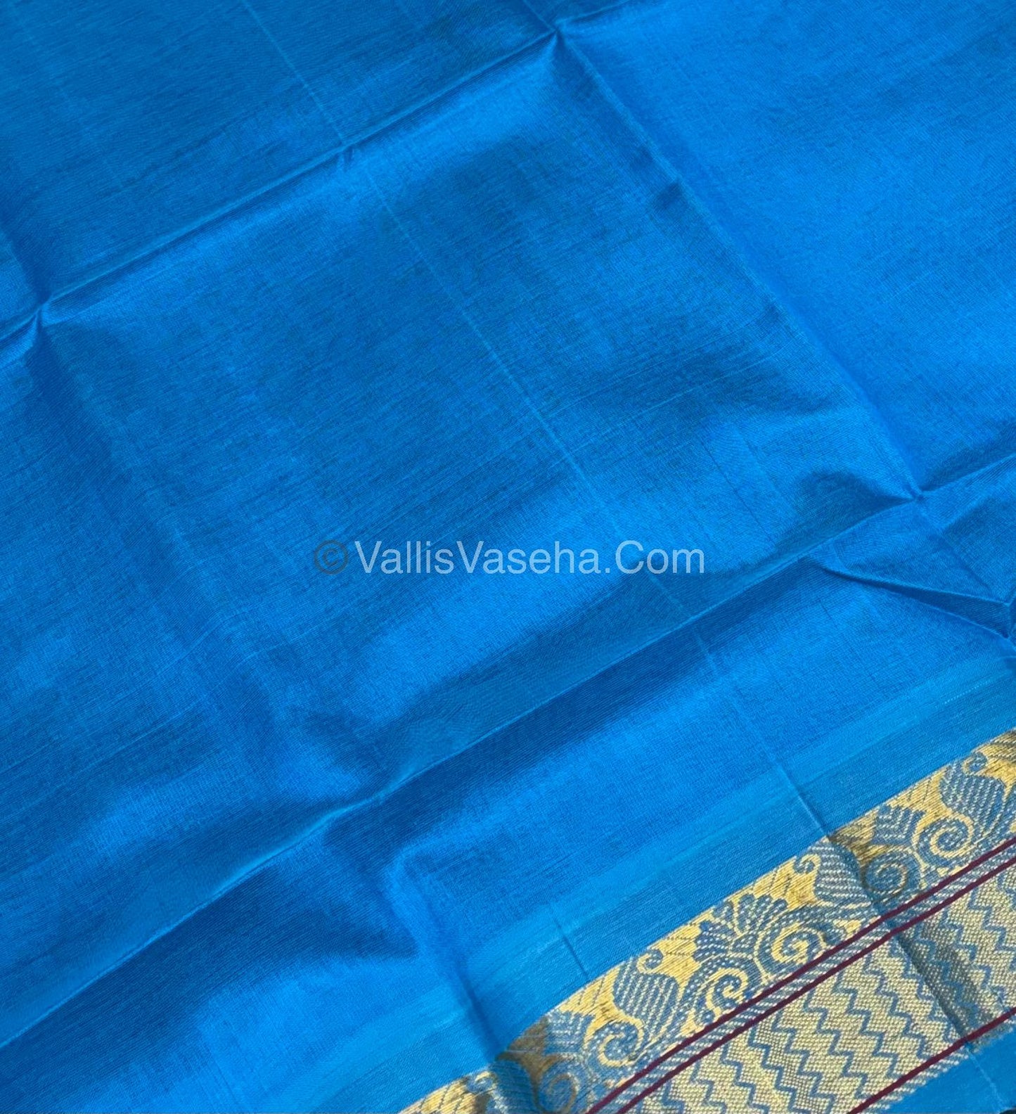 20% Offer Saree  - Pure Korvai Silk Cotton Sarees  - VVDS004