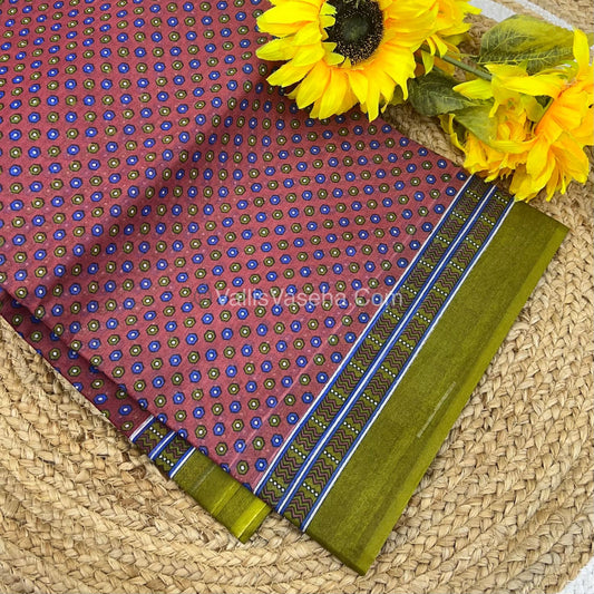 Pure Cotton Voile Saree | VVPVS001