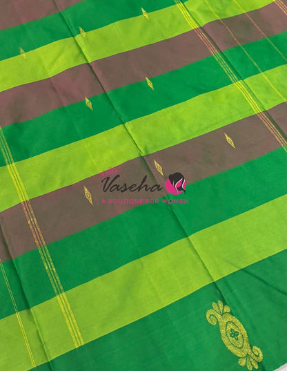 Pazhum Palamum checks - Semi Silk Sarees - VVSSS003