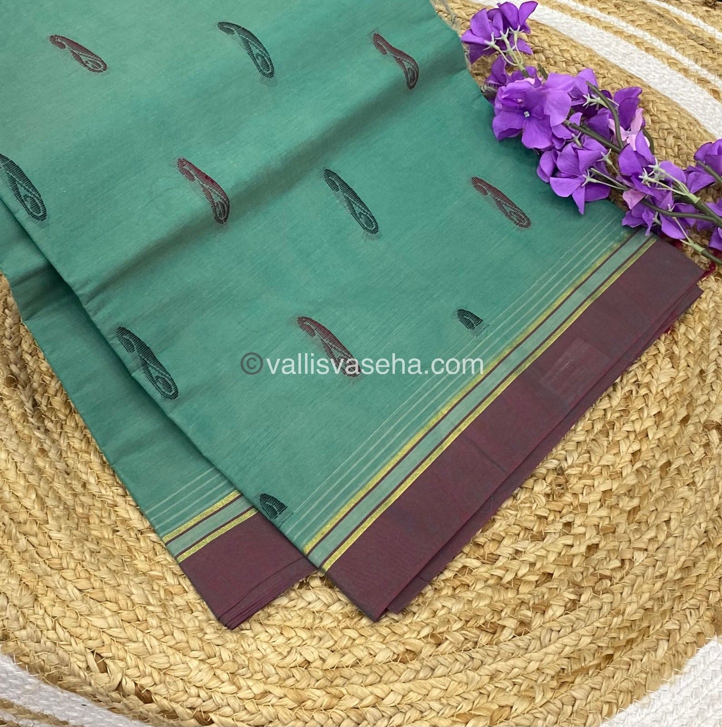 Handloom South Cotton Saree - VVSCS001