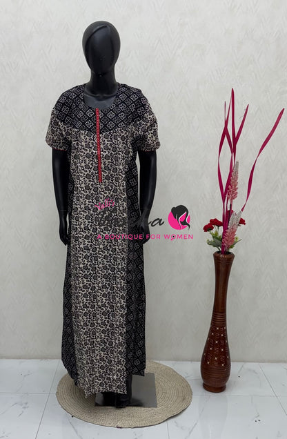 XL  Size - Nighties - VVJN001