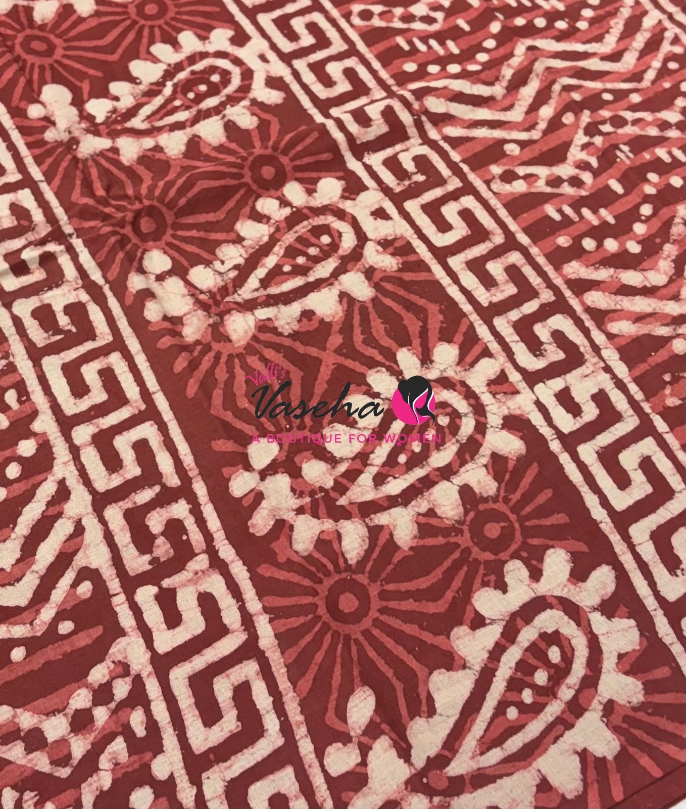 Pure Soft Mul Mul Cotton Sarees - Hand Block Prints - VVMMC009
