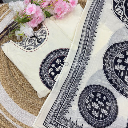 Readymade 3pc Set - Thread Embroidered - VVRMS007
