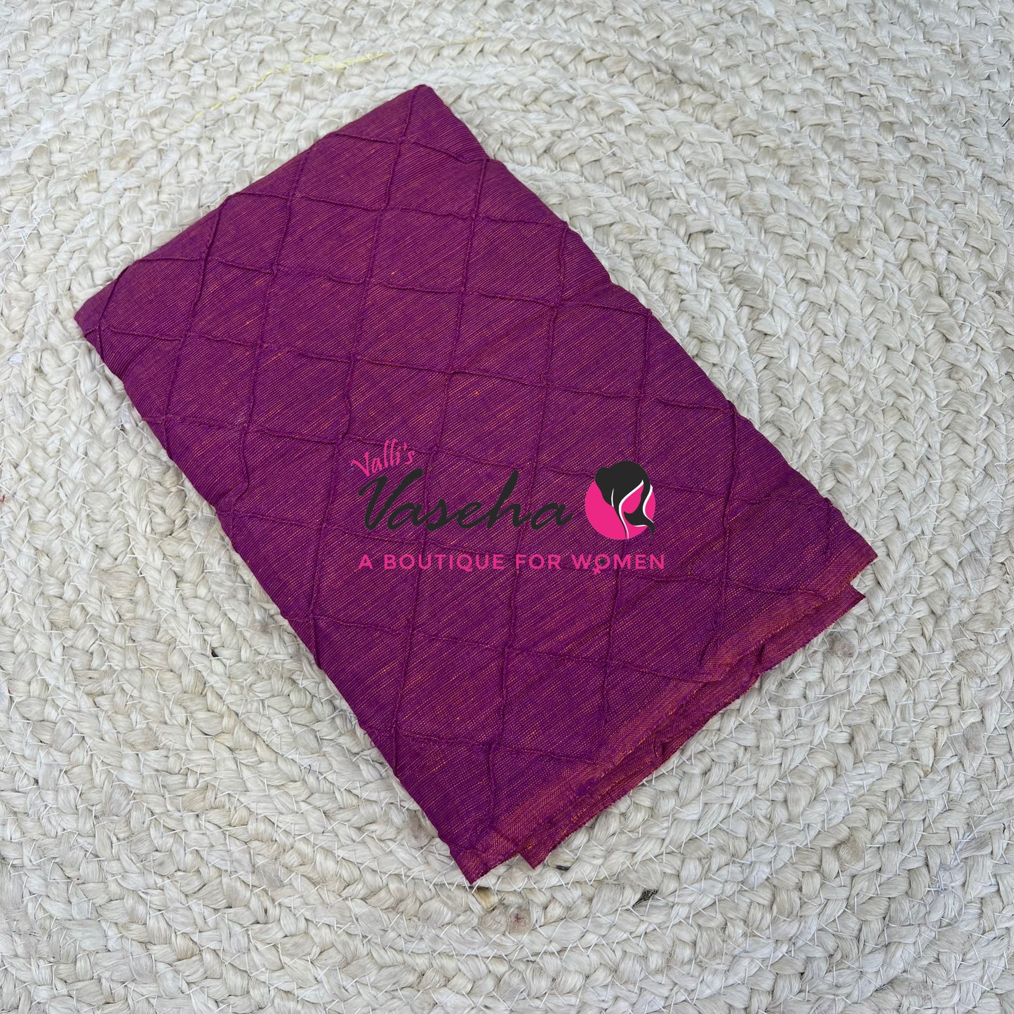 Blouse Bit - Pintec Plain - Diamond Stitch - 1 mtr - VVBPD001