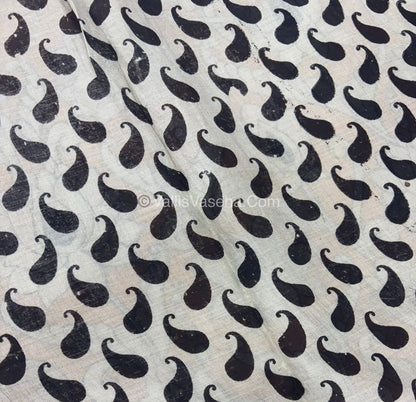 Pure Kalamkari Cotton Saree - VVPKC002