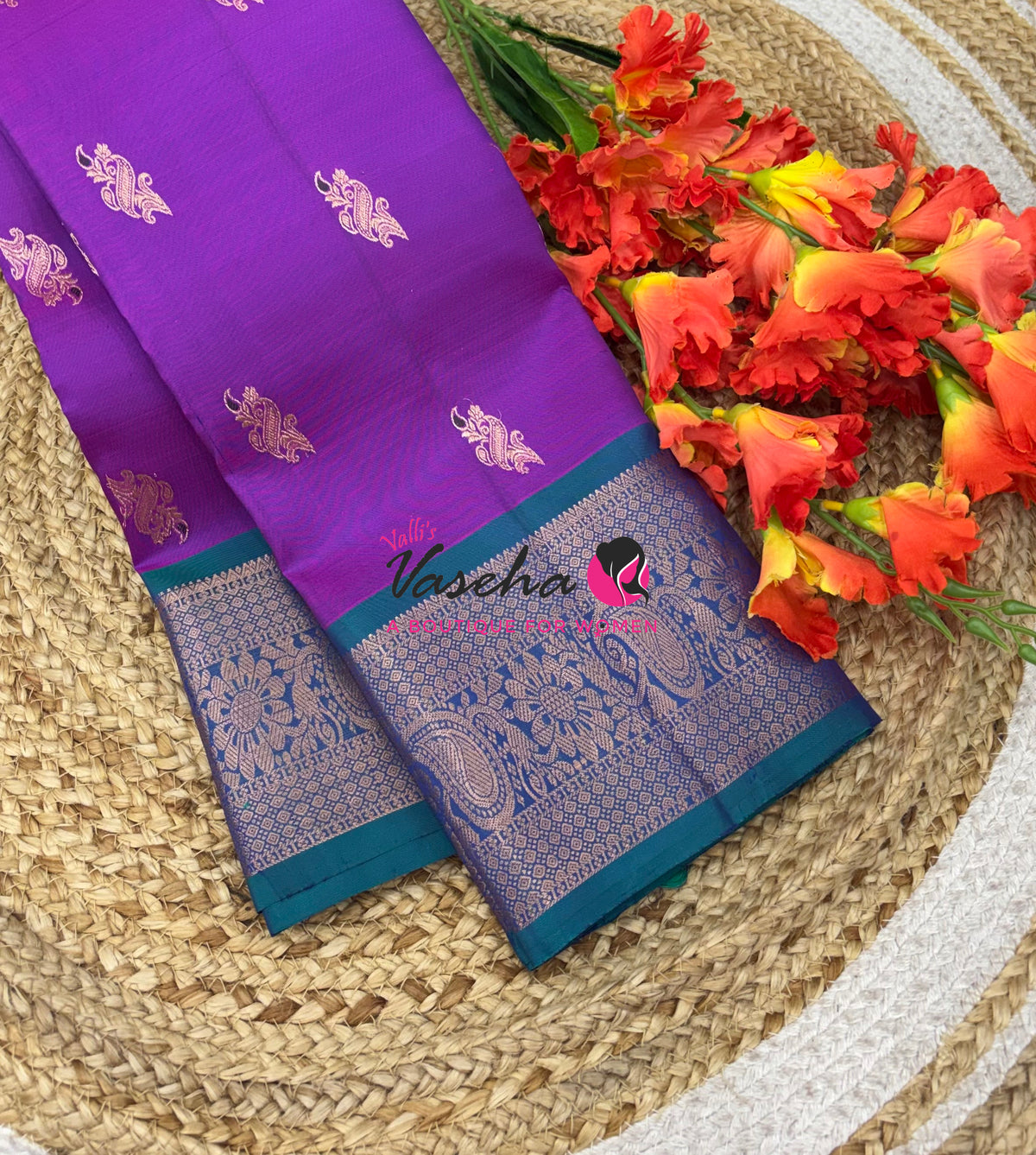 Half Mix - Pure Soft Silk Saree - VVPSS031