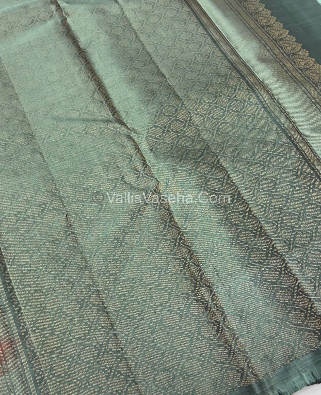 Half Mix - Pure Soft Silk Saree - VVPSS054