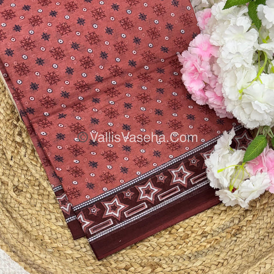Pure Cotton Voile Saree | VVPVC003