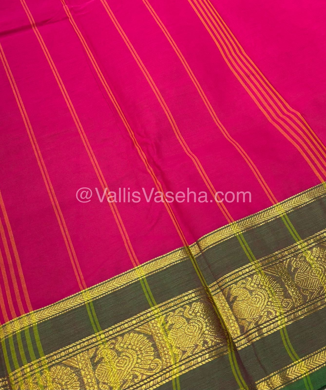 Kanchi Cotton Saree - VVKCS016