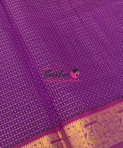 Semi Silk Cotton Saree | Lakshadeepam Design |VVSSC009